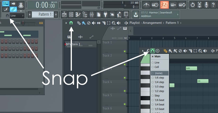 fl studio notes not snapping